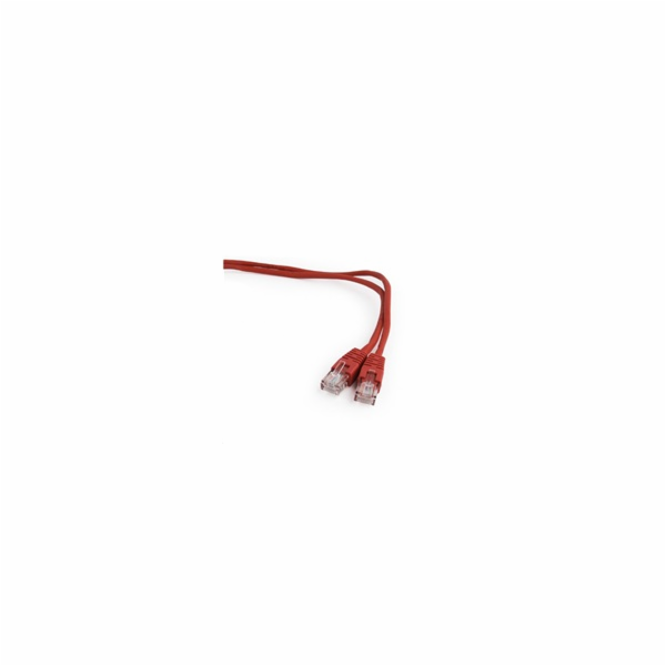 GEMBIRD kabel patchcord Cat5e UTP 0,5m, červený