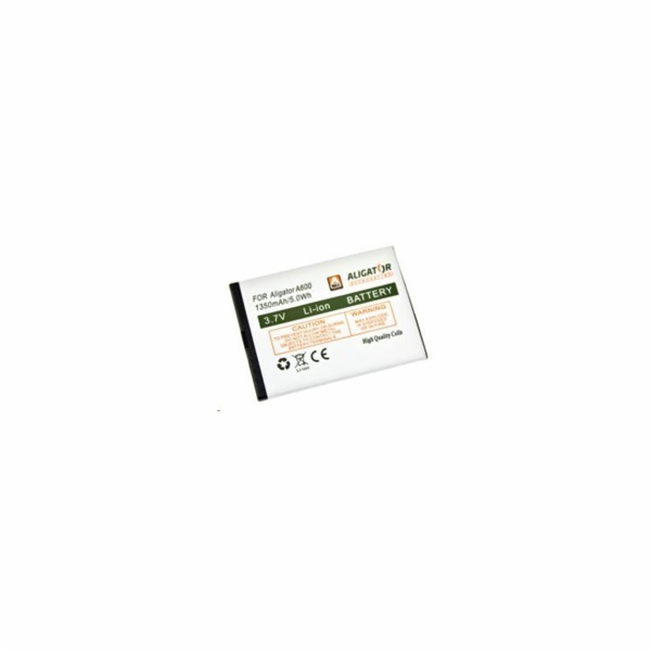 Aligator baterie A600, Li-Ion 1350 mAh