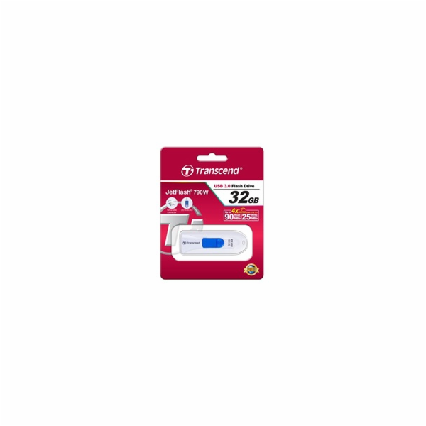 TRANSCEND Flash Disk 32GB JetFlash®790, USB 3.1 (R:90/W:2...
