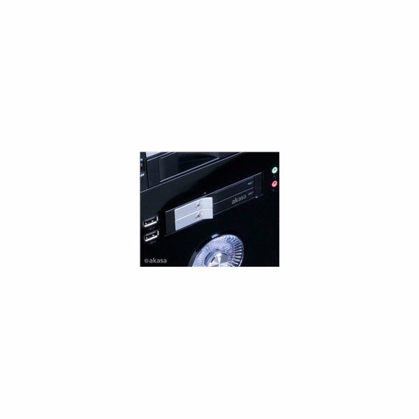 AKASA HDD box Lokstor M21, 2x 2.5" SATA HDD/SSD do 3.5" i...