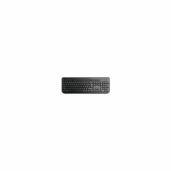 C-TECH klávesnice s myší WLKMC-01, USB, černá, wireless, ...