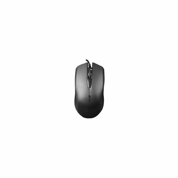 A4tech OP-760 Black, myš, 1 kolečko, 3 tlačítka, USB, černá