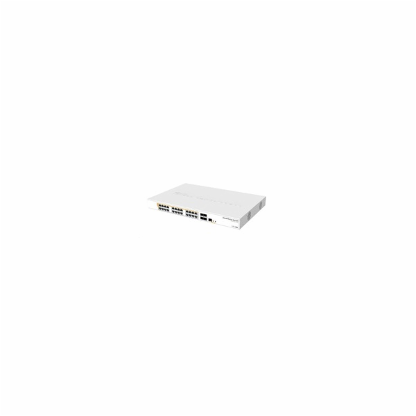 Switch Mikrotik CRS328-24P-4S+RM 800MHz CPU, 512MB, 24x G...