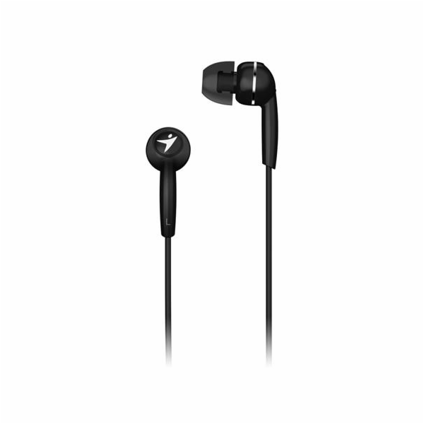 GENIUS sluchátka HS-M320 headset, 4pin 3,5 mm jack, černá