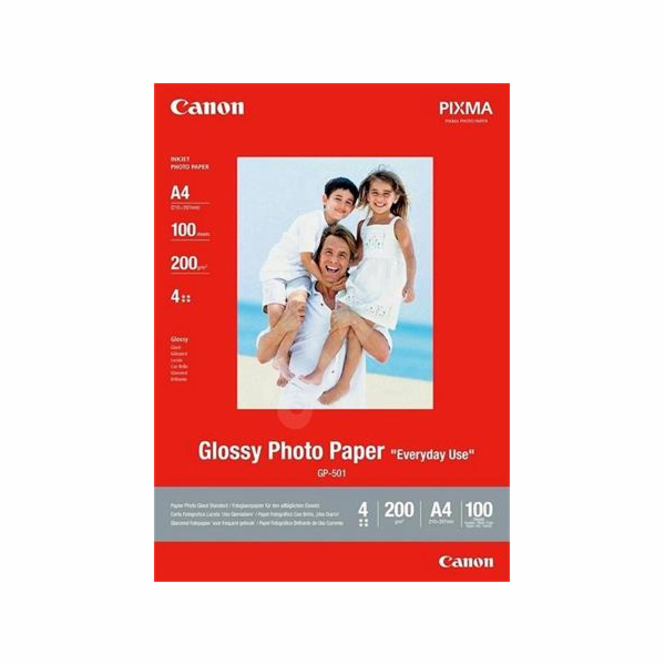 Canon GP-501, A4 fotopapír lesklý, 100 ks, 200g/m
