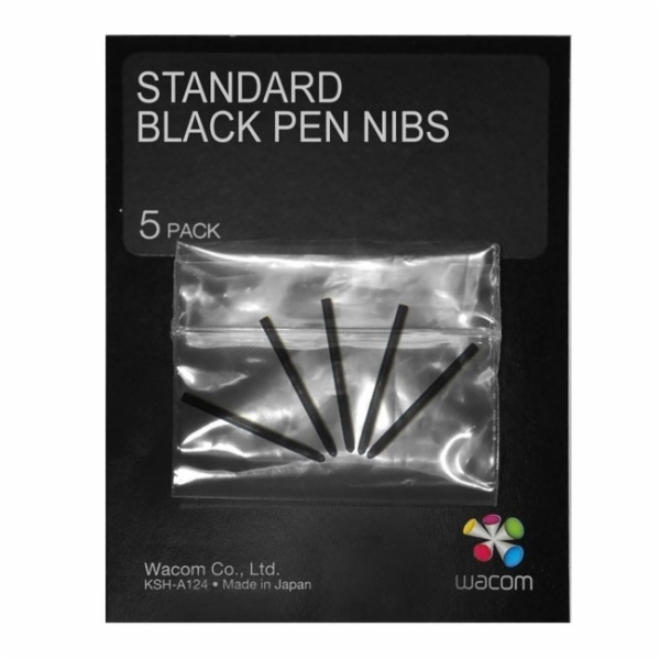 Wacom Standard Black Pen Nibs(5pack)