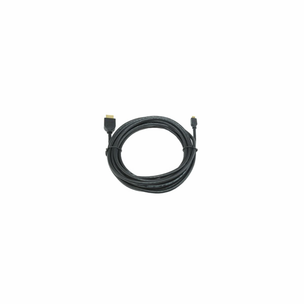 Gembird kábel HDMI (M) na micro HDMI (M), 3m, čierny