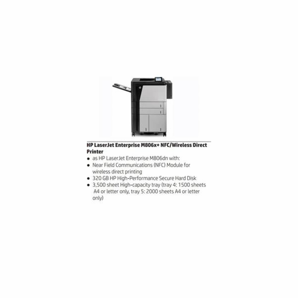 HP LaserJet Enterprise 800 M806x+ A3
