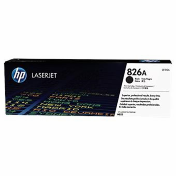 HP 826A Black LJ Toner Cart, CF310A (29,000 pages)