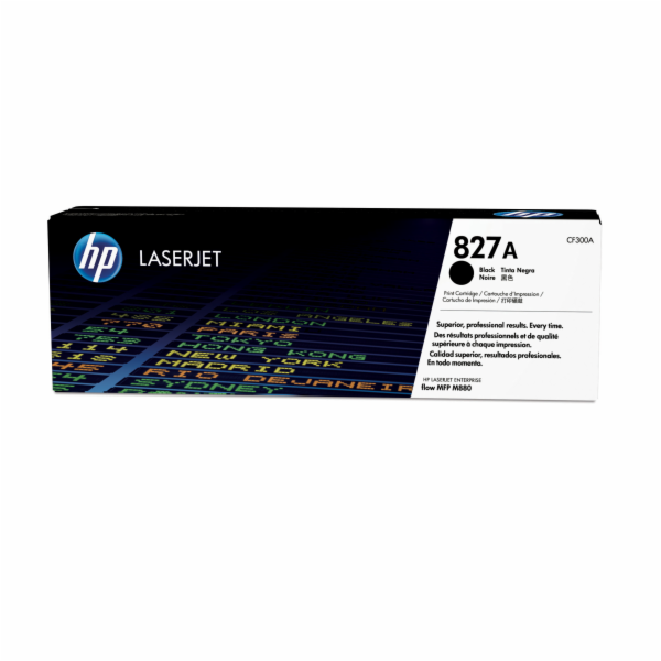 HP 827A Black LJ Toner Cart, CF300A (29,500 pages)