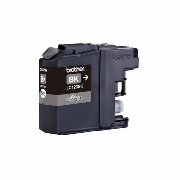 BROTHER INK LC-123BK, černý inkoust (až 600 stran)
