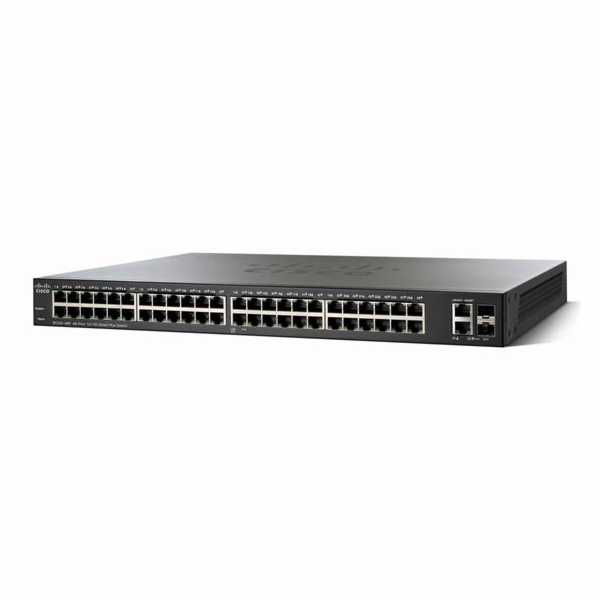 Cisco Switch SF220-48P 48x 10/100 PoE (375W) + 2x 1G comb...