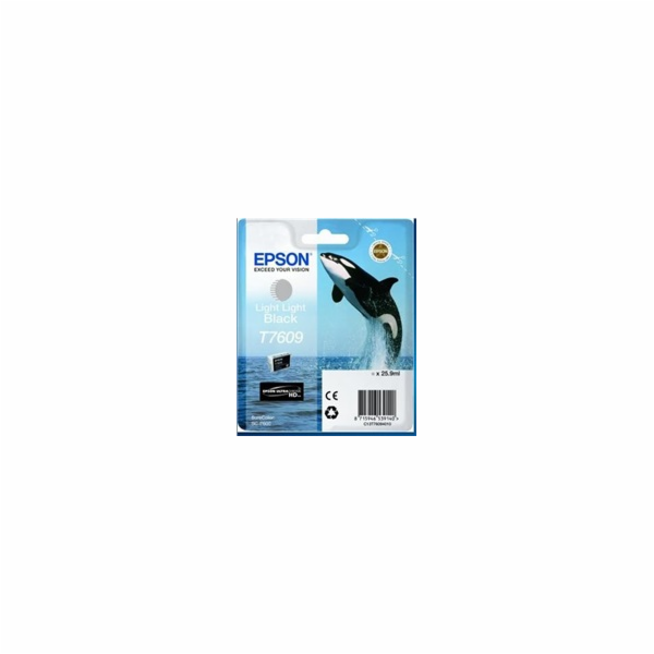 EPSON ink čer ULTRACHROME HD "Kosatka" - Light Light Blac...