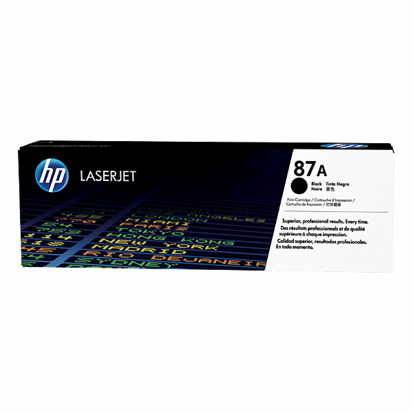 CF287A Čierna tonerová kazeta HP87A