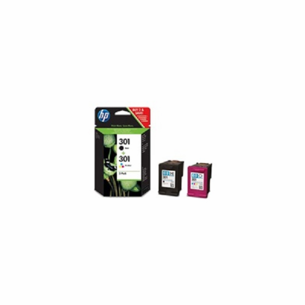 N9J72AE HP 301 Ink Cartridge Combo 2-Pack