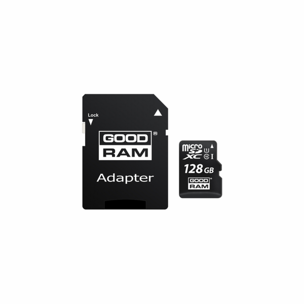 GOODRAM microSDXC          128GB Class 10 UHS-I + adapter