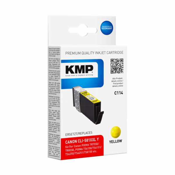KMP C114 (CLI-581XXL Y)