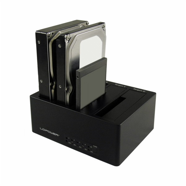 LC Power LC-DOCK-U3-4B HDD docking station