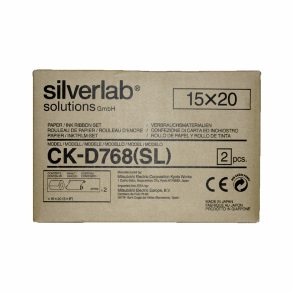 Mitsubishi CK-D 768 SL 15x20 cm 2x 200 Prints