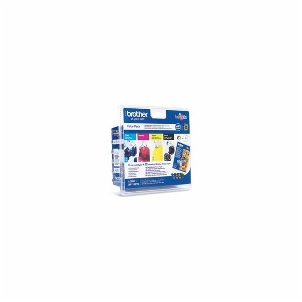 BROTHER LC-980 Ink BK/C/M/Y Pack pre DCP-145C/165C