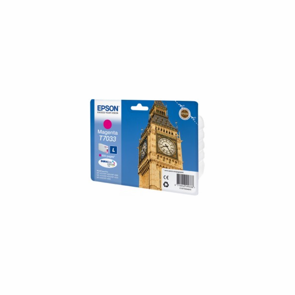 EPSON Ink bar WorkForce-4000/4500 - Magenta L - 800str. (...