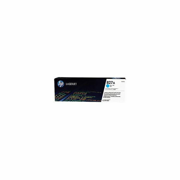 HP 827A Cyan LJ Toner Cart, CF301A (32,000 pages)