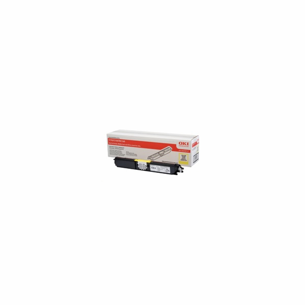 44250717 OKI Toner yellow pre C110/130n (1.500 stran) /MC160