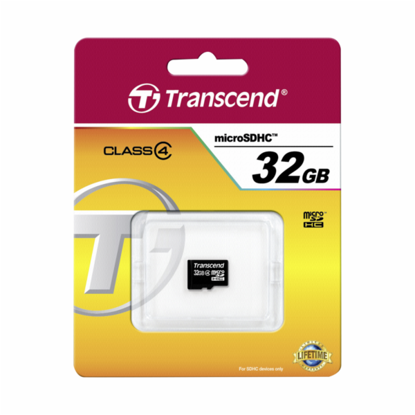 Transcend microSDHC 32GB Class 4