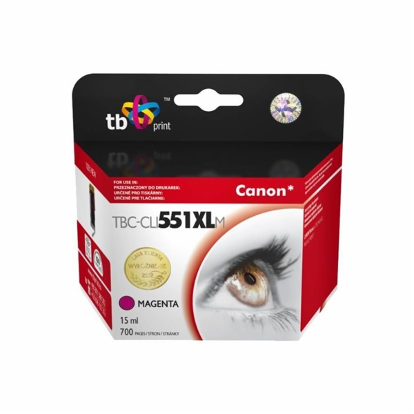 Ink. kazeta TB komp. s Canon CLI-551XL,6445B001 MG