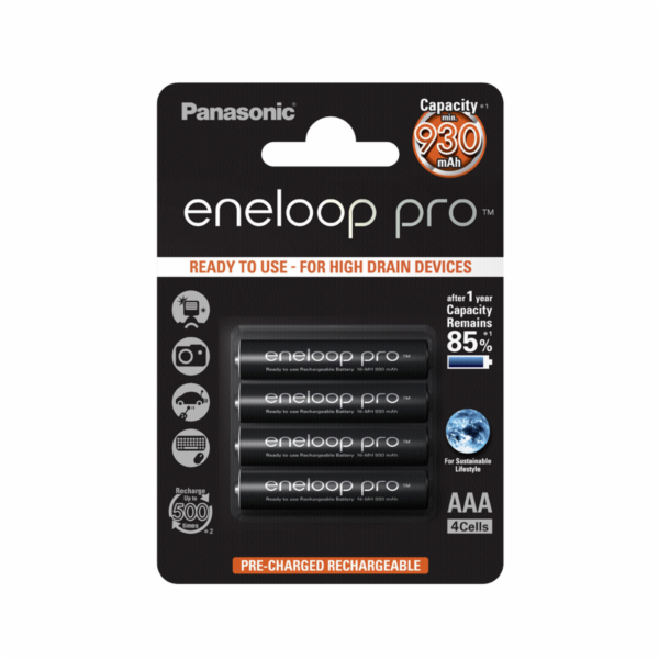 Baterie ENELOOP 1ks, 1x AAA (HR3), 4HCDE/4BE 