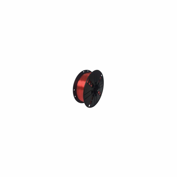 GEMBIRD Tisková struna (filament), PETG, 1,75mm, 1kg, čer...
