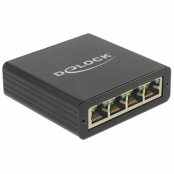 DeLOCK USB 3.2 Gen 1 adaptér, USB-A zástrčka > 4x RJ-45 z...