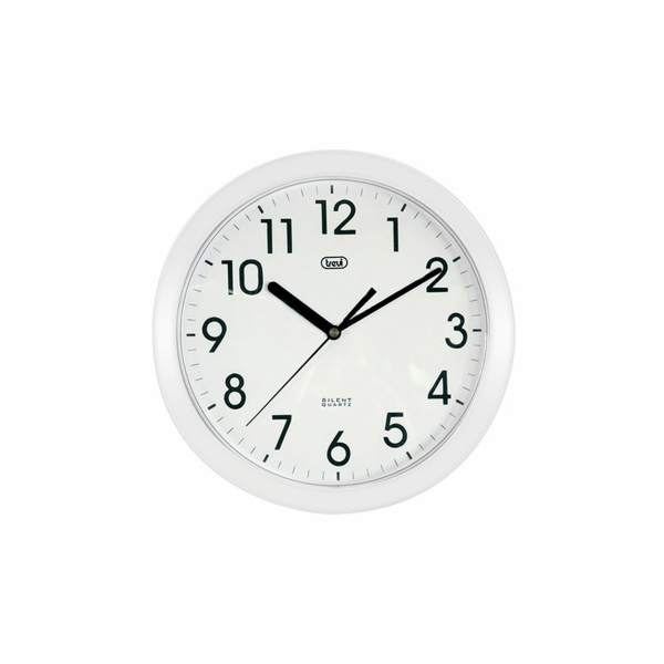 Hodiny Trevi, OM 3301/White, nástěnné, průměr 25 cm, sile...