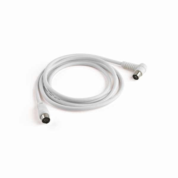 Anténní kabel Meliconi, 497101, běžný oplet, rovné a zahn...