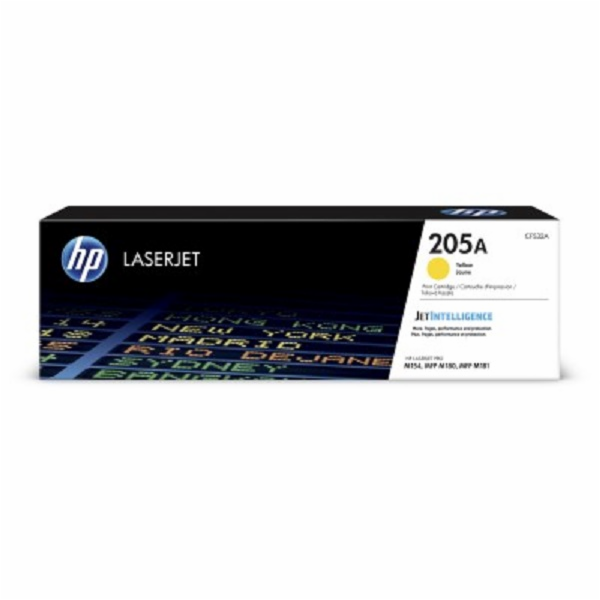 HP 205A Yellow Original LaserJet Toner Cartridge (900 pages)