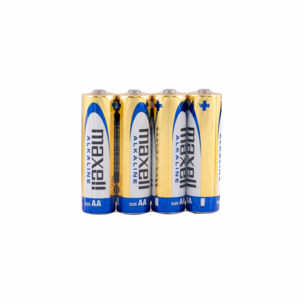 MAXELL LR6 4S AA Alkalická baterie AA (R6), shrink 4 ks