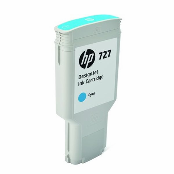 F9J76A HP 727 300-ml Cyan DesignJet Ink Cartridge