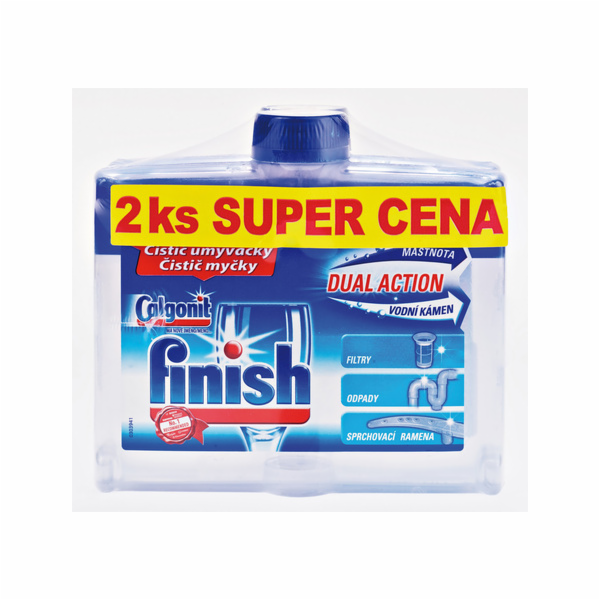 Finish Čistič myčky 250ml DUO
