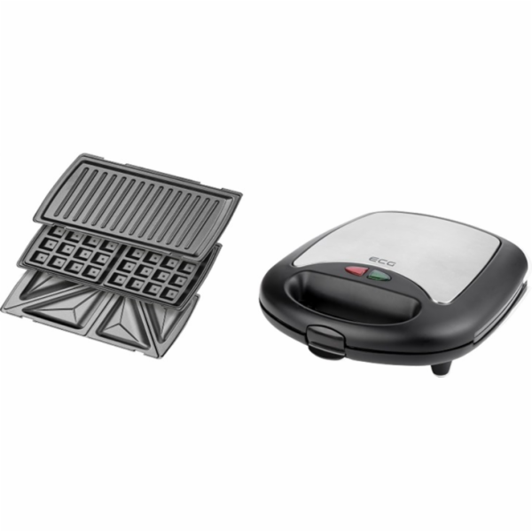ECG S 299 3in1 Black sendvičovač