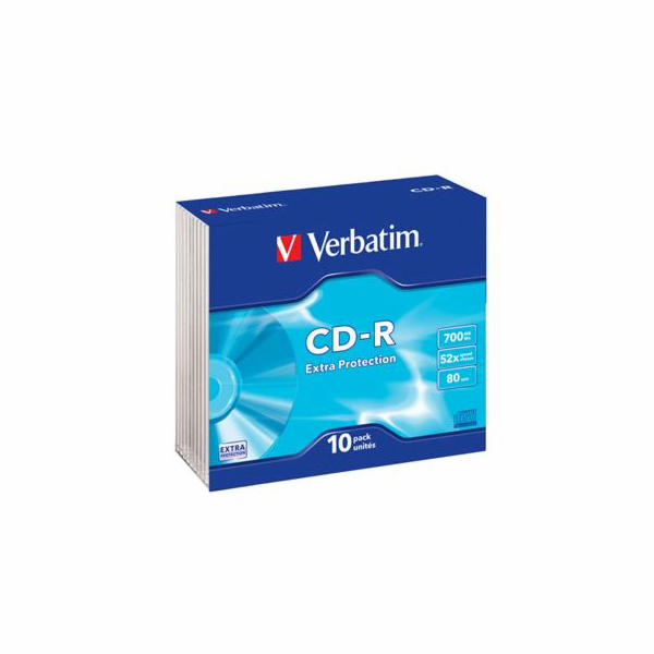 Disky CD-R 700MB 10ks Verbatim 43415