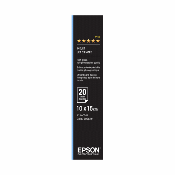 Epson Ultra Glossy Photo Paper 10x15 cm, 20 lis, 300 g S ...