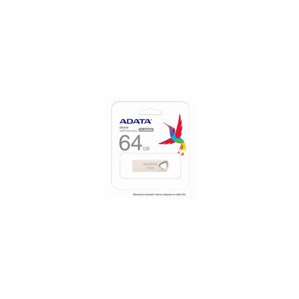 Flashdisk Adata UV210 32GB USB Flash 2.0 kovová AUV210-32...