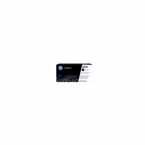 HP 657X - Vysoká výtěžnost - černá - originální - LaserJe...