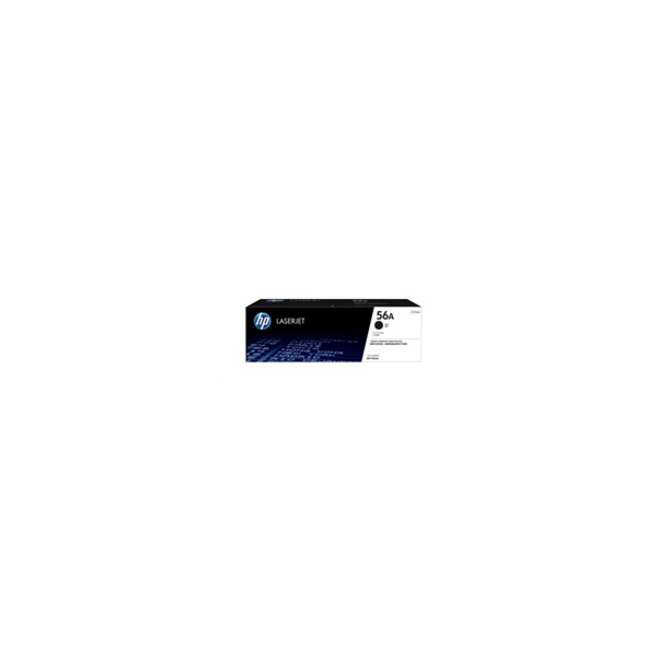 HP 56A Black LaserJet Toner Cartridge (7,400 pages)