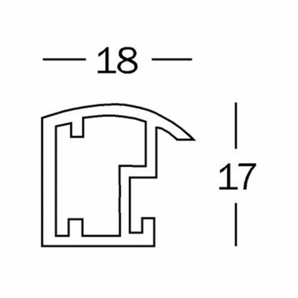 Walther Trendstyle       21x29,7 plast bila DIN A4 KP130W