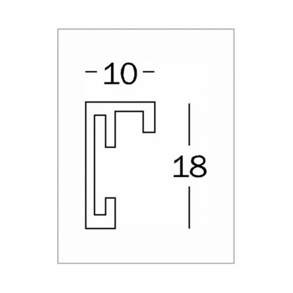 Walther Chair DIN A3     29,7x42 hlinik zlata AJ342G