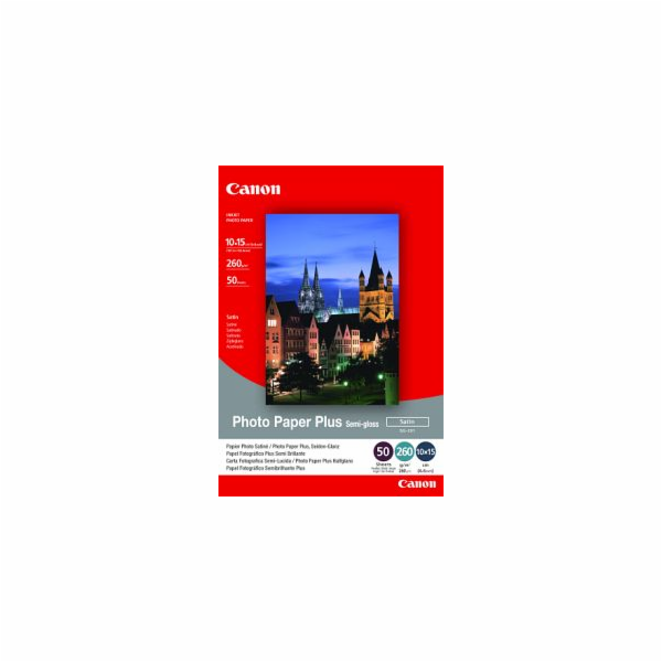 Canon fotopapír SG-201 - 10x15cm (4x6inch) - 260g/m2 - 50...