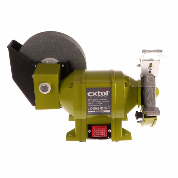 Bruska stolní s pomaloběžným kotoučem, 250W, 200x20x š.40...