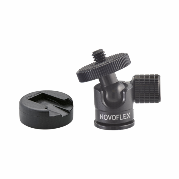 Novoflex Ball Head small with Hot Shoe