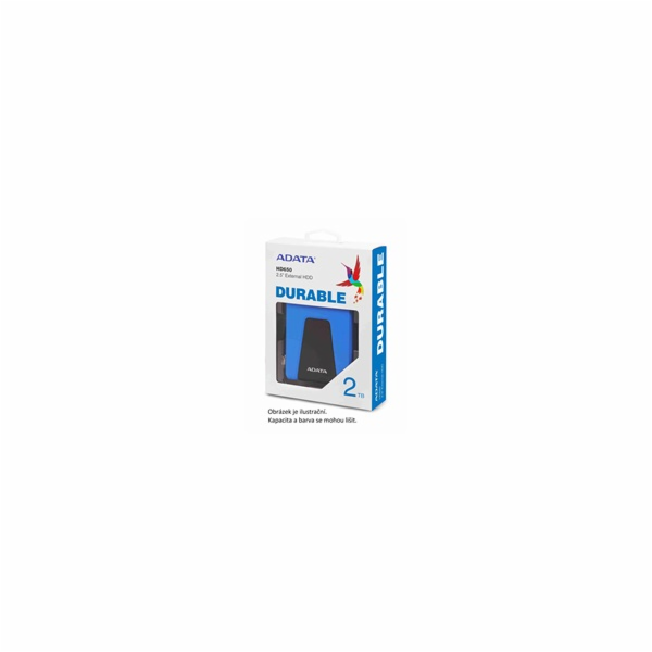 ADATA Externí HDD 1TB 2,5" USB 3.0 DashDrive Durable HD65...
